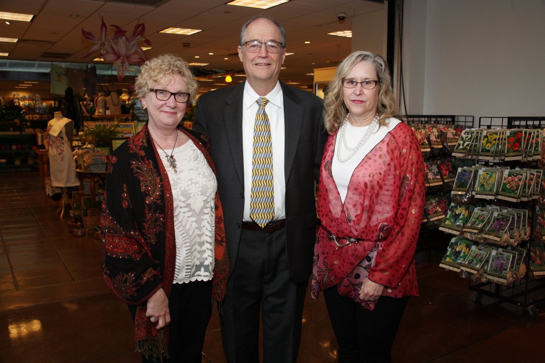 Gloria and Peter Hoch, Leslie Miller